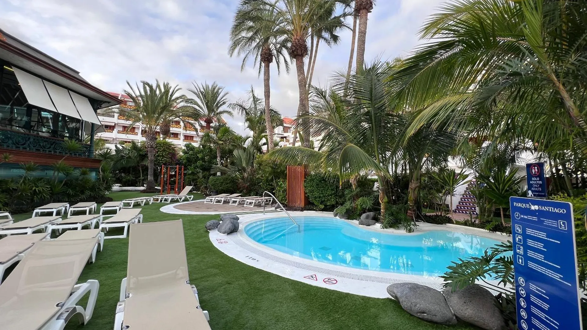 Garden View Modern Studio Lägenhet Playa de las Americas  Spanien